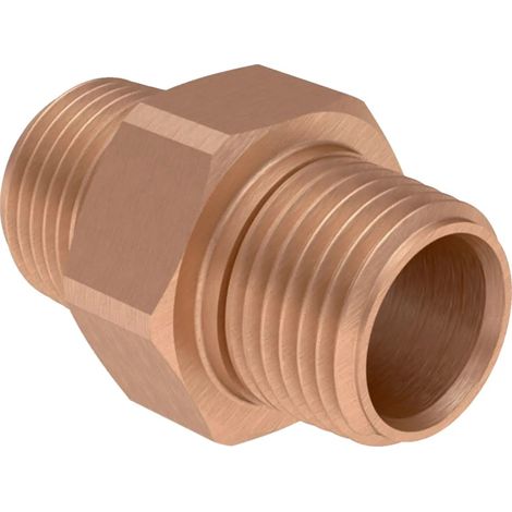 Geberit Mepla Transition avec filetage mâle MF 1/2" et filetage mâle, DN 15, 632.007.00.1