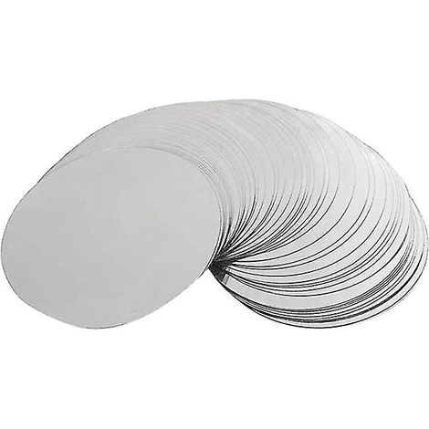 150 disques verseurs à vin argentés de 7,6 cm (3 pouces) anti-gouttes, bec verseur pour vin fin.