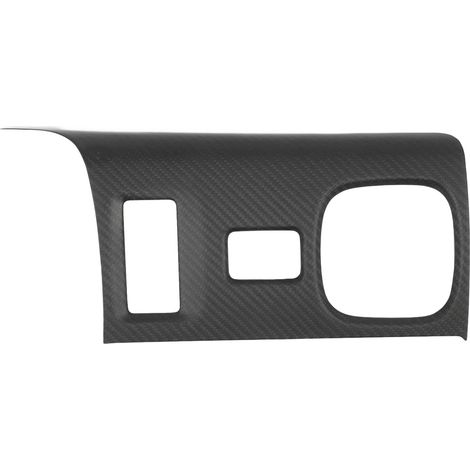 Rivestimento di finitura per pannello di controllo centrale del cambio auto, in fibra di carbonio, ricambio per Toyota GR86 dal 2022 al 2024, twill opaco 3K.
