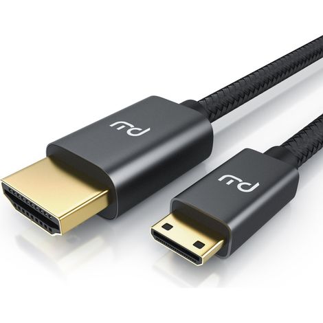 Primewire 8K HDMI auf Mini HDMI Adapterkabel 2.1, 4K 3840 x 2160 @ 60 Hz - 1,5m (1/5)