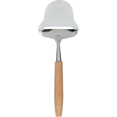 Râpe à Fromage en Acier Inoxydable avec Poignée en Bois pour Fromage Semi-Dur, Épaisseur Réglable (1/5)
