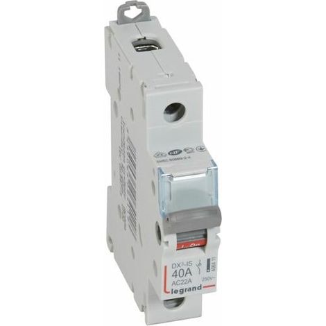 Interrupteur-sectionneur DX³-IS 1P 250V - 40A - 1 module - LEGRAND