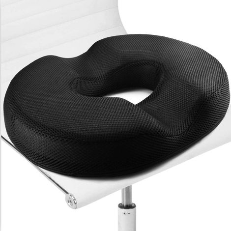 Coussin de Coccyx pour douleurs au Coccyx – Coussin en Mousse à mémoire de Forme pour soulager la Douleur des hémorroïdes, escarres, Prostate, Grossesse, Post-Natal, idéal pour Bureau, (1/5)