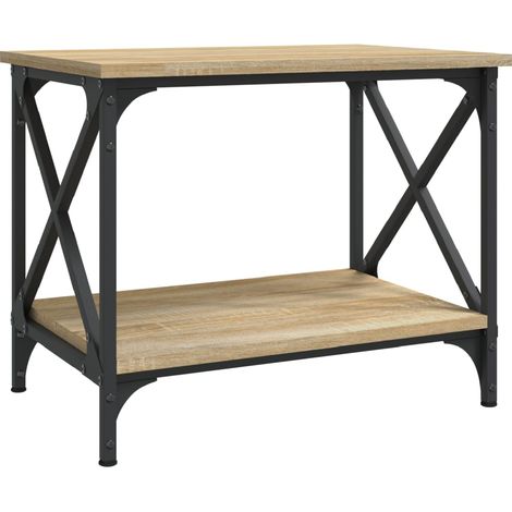 Maison Exclusive - Beistelltisch Sonoma-Eiche 55x38x45 cm Holzwer