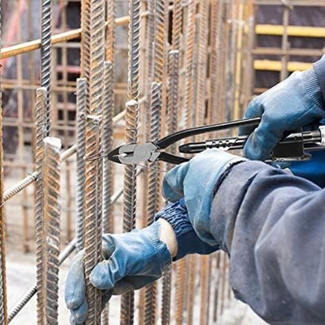 Pince à Freiner, 6 pouces Pince Torsadée pour Fil Pince à Torsader de Sécurité Pince à Fileter avec Ressort Professionnelle Pince de Torsion en Acier à Haute Teneur en Carbone Durable (1/3)