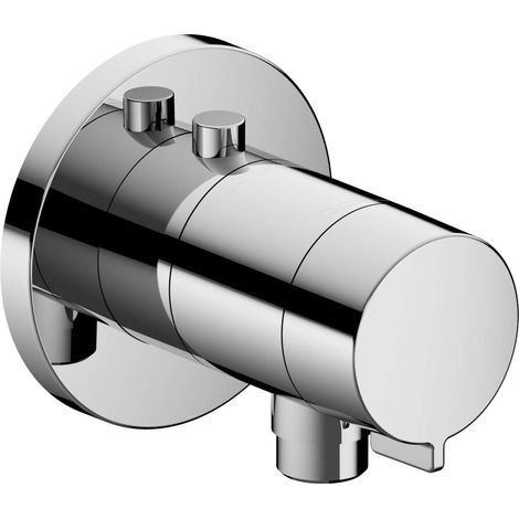 Keuco IXMO - Unterputz-Armatur mit Thermostat, mit Anschluss der Dusche, Chrom 59554010001 (1/5)