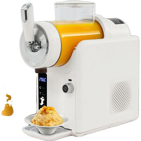 Máquina para granizados, 185 vatios, capacidad de 1,8 litros, voltaje de 220-240 V, tiempo de preparación de 30-45 minutos, pantalla LED. (1/5)