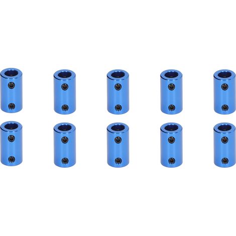 10 accouplements moteur pas à pas, bleu, diamètre 14mm, longueur 25mm, raccord 5x8mm/0.2x0.31in, connecteur d'arbre (1/5)