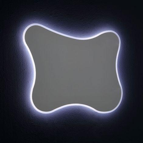 Specchio 100x75 con cornice a led (1/5)