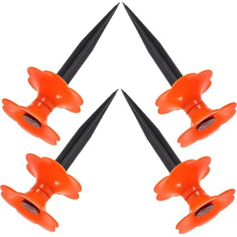 4 Pièces Support De Tuyau Arrosage Guide De Tuyau De Protection Piquets Irrigation pour Jardin Support à Piquet pour Guide De De Pelouse pour De Arrosage (1/5)