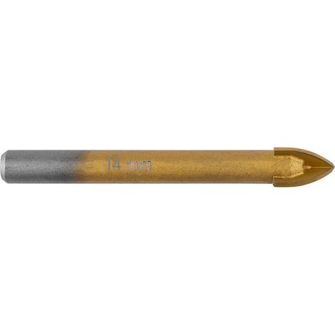Punta da trapano graphite 54t410 rivestimento titanio 14 mm 88 mm