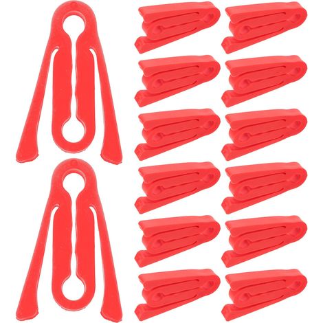 100 Pièces Plaque Antibruit pour Portières de Voiture, Coussin Insonorisant en Silicone Rouge, Amortisseur de Verrouillage, Compatible Véhicule et Porte de Voiture, du Bruit (1/4)