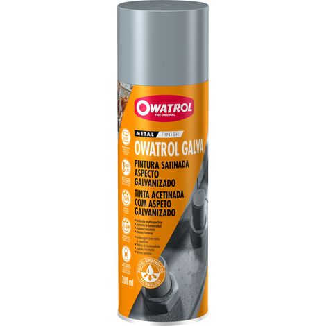 Pintura antioxidante de aspecto metálico/galvanizado - Aerosol Owatrol OWATROL® GALVA Galva Aerosol 300 ml (1/2)