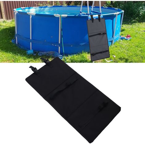 Treppenschutzmatte mit Absturz- und Kletterschutz für Etagenbetten – Sicherer Bezug aus 600D Oxford-PVC, 78 x 39 cm, schwarze Treppenschutzpolster (1/5)