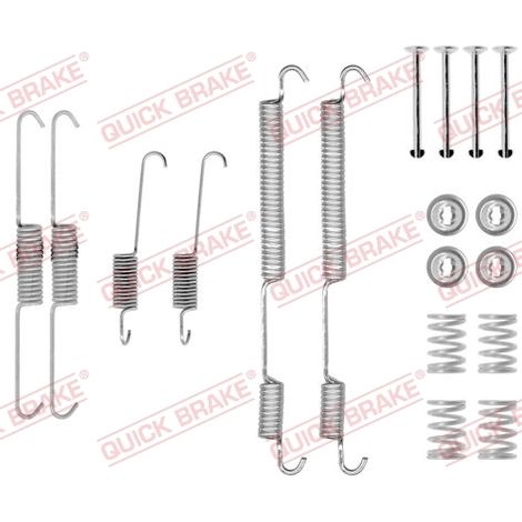 Kit d'accessoires, mâchoire de frein Quick Brake 105-0753 CITROËN