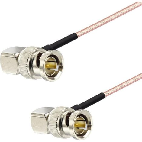 Câble SDI, connecteur BNC RA / Connecteur BNC RA 75 ohms, 3 m