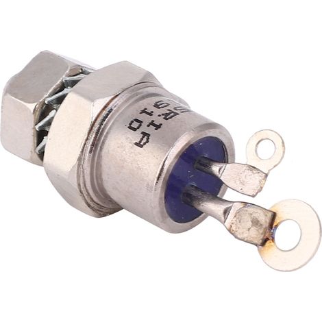 Lot de 2 Thyristors à vis 25RIA120, redresseur contrôlé au silicium pour régulation moteur, composant électronique de puissance. (1/5)