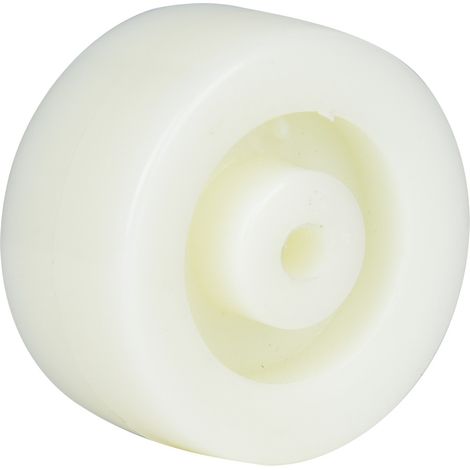 10 Stück 2-Zoll-Nylonräder, runde Nylonrollen, Lenkrollen, maximale Traglast 20 kg (1/5)
