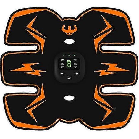 EMS-Bauch- und Armmuskelstimulator mit elektrischer Impulstechnologie für Heimfitness-Workouts Ein Bauch (1/4)