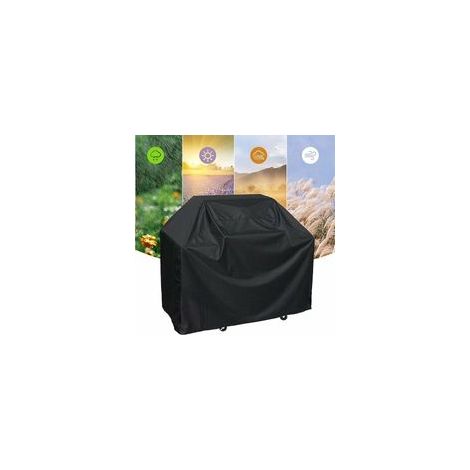 Housse de Protection Barbecue Imperméable 58x77cm, Anti-Poussière Pluie Neige pour Meubles de Jardin, Canapé, Chaise et Table (1/4)