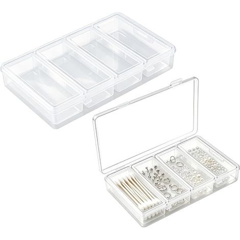 Storage Boxes for Diamond Painting Interlockable Transparent (1/5)