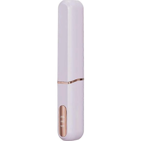 Brosse lissante portable sans fil, mini brosse lissante, peigne lisseur à ions négatifs pour femmes C (1/5)