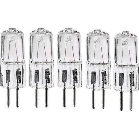 G5.3 Klare Kapsellampe, Halogen, 220 V, 20 W, Warmweiß, dimmbar, flimmerfrei, 20er-Packung (1/2)