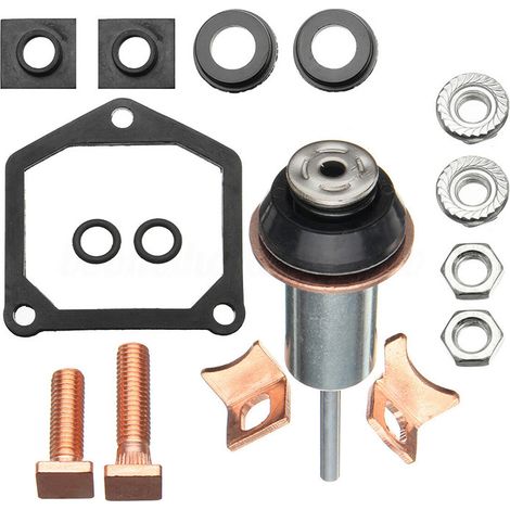 Kit de réparation de démarreur, kit de réparation de solénoïde de démarreur, moteur de démarreur 228000-6660 (1/5)