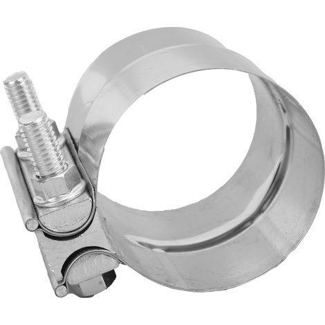 3 brides de serrage pour échappement, raccord à recouvrement en acier inoxydable, coupleur pour collecteur et tubulure d'échappement (1/5)
