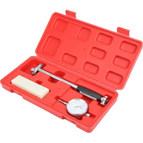 Messuhr-Bohrungslehre 50-160 mm Durchmesseranzeige Messzylinder-Werkzeugsatz (1/5)