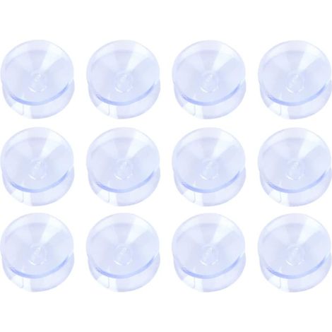 50 ventouses double face pour verre, conception en plastique durable (1/5)