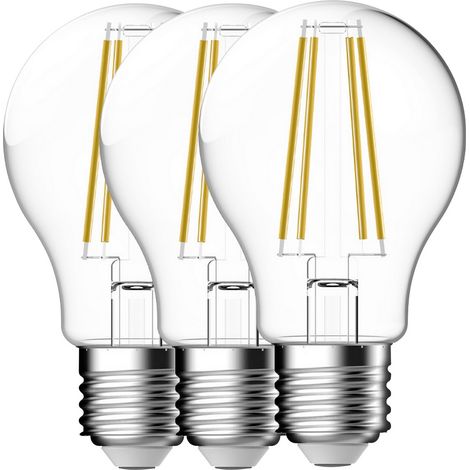 Nordlux 5181003323 Glühlampe EEK E (A - G) E27  6.8 W Kaltweiß (Ø) 60 mm  3 St.