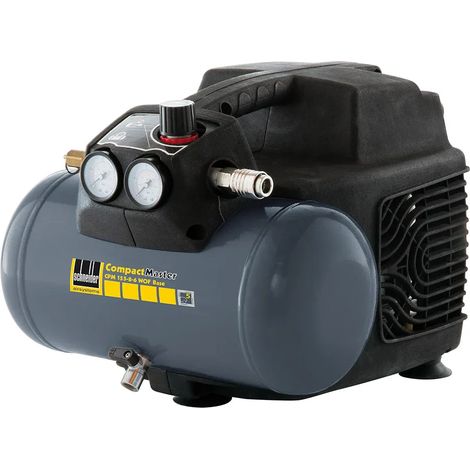 Compresor schneider compactmaster 155-8-6 sin aceite portátil 6l