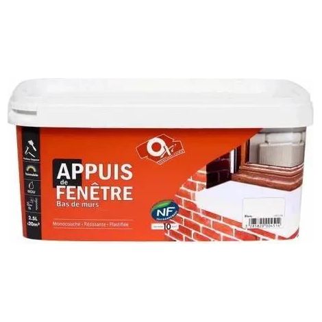 Oxi Mat Velour Vernice Esterni Bianca 2,5 Litri