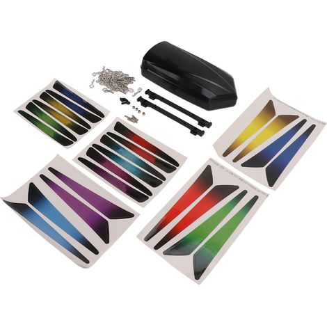 Valise de toit pour voiture RC 1/10 1/8, coffre de bagages avec boucle de coque de voiture télécommandée
