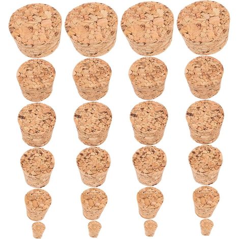 Lot de 72 bouchons liège, réutilisables - fermeture étanche (1/5)