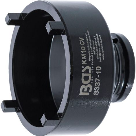 Dado con espárragos BGS KM10 metal 20 mm 8 cm (1/2)