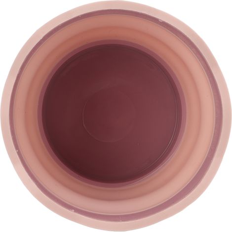 Seau à eau portable, disponible en rose et bleu, seau pliable en silicone pour laver les pinceaux aquarelle, acrylique, peinture à l'huile et gouache. (1/5)