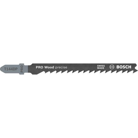 Bosch PRO Wood precise T144DP Stichsägeblatt, 100mm 3 Stück
