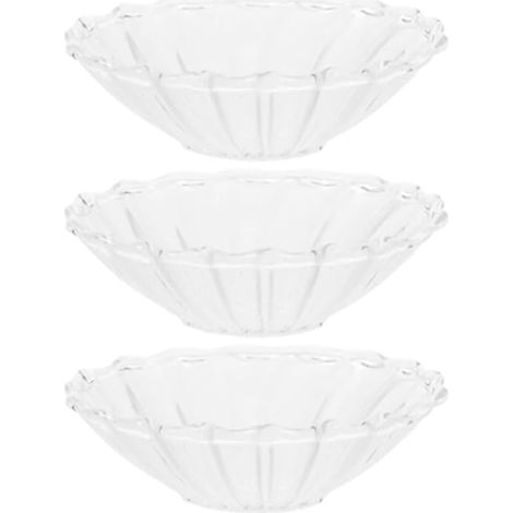 Bobeches en verre, attrape-gouttes de cire réutilisable, protection contre les gouttes pour bougeoirs (style C) (1/5)