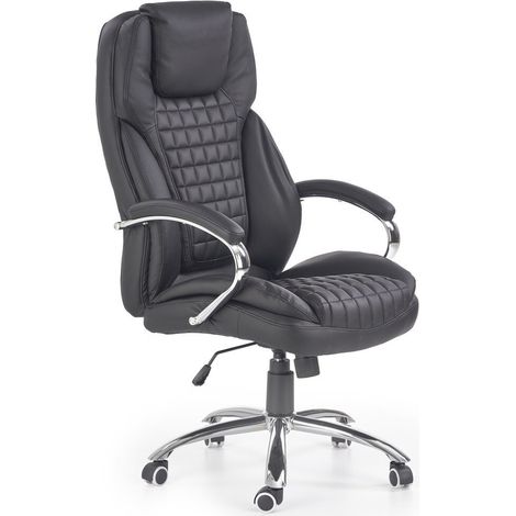 Silla de oficina Houston 1387, Negro, 116x67x76cm, Con reposabrazos, Con ruedas, Mecanismo de la silla: Inclinación (1/5)