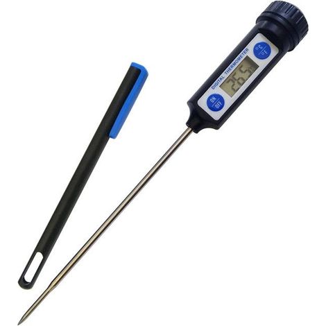 Thermomètre Numérique Résistant à L'Eau - Sonde 127 mm- Combisteel
