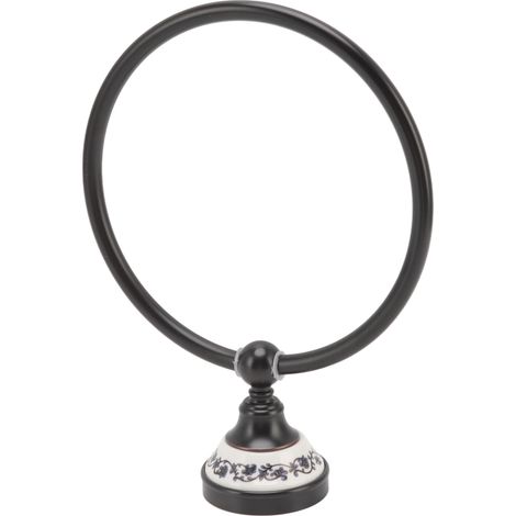 Wandhandtuchhalter fürs Badezimmer, Antikmessing, Porzellan, Accessoires (1/5)