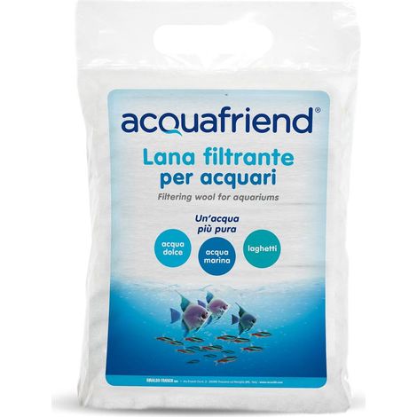 Lana filtrante per acquario confezione da 100 g