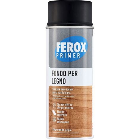 FEROX FONDO AGGRAPPANTE SPRAY polistirolo (fondo bianco) AREXONS 6 PZ