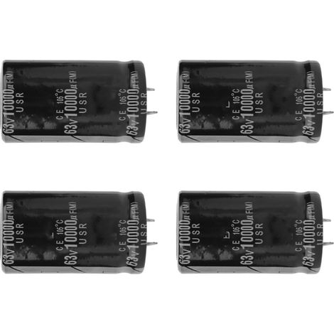 condensateurs électrolytiques audio 30 x 50 mm, 10 000 µF, 63 V, composants électroniques pour amplificateur (1/5)
