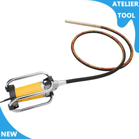 ATELIER Vibrateur de béton électrique 2000W Outil de vibration de béton Portable Portable 4300r/min (1/5)