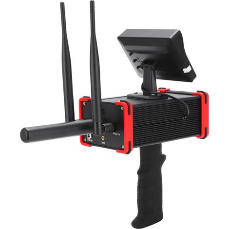 AKS Metal Detector, Portable and Professional Metal Detector for Adults, Rechargeable, 100 m range, 16 m depth, Long Range (1/4)
