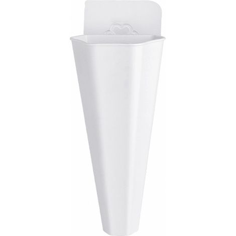 Pots de fleurs d'intérieur et d'extérieur - 1 pot de fleurs mural simple en plastique pour culture hydroponique (1/5)