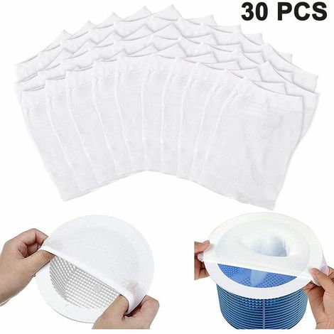 Bardusch - Chaussettes de protection pour skimmer de piscine, filets filtrants universels (1/5)